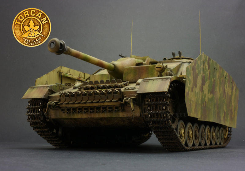 AVAILABLE FOR SALE: 

1/16 Custom StuG IV Late Version German Assault Gun, Trumpeter + Das Werk